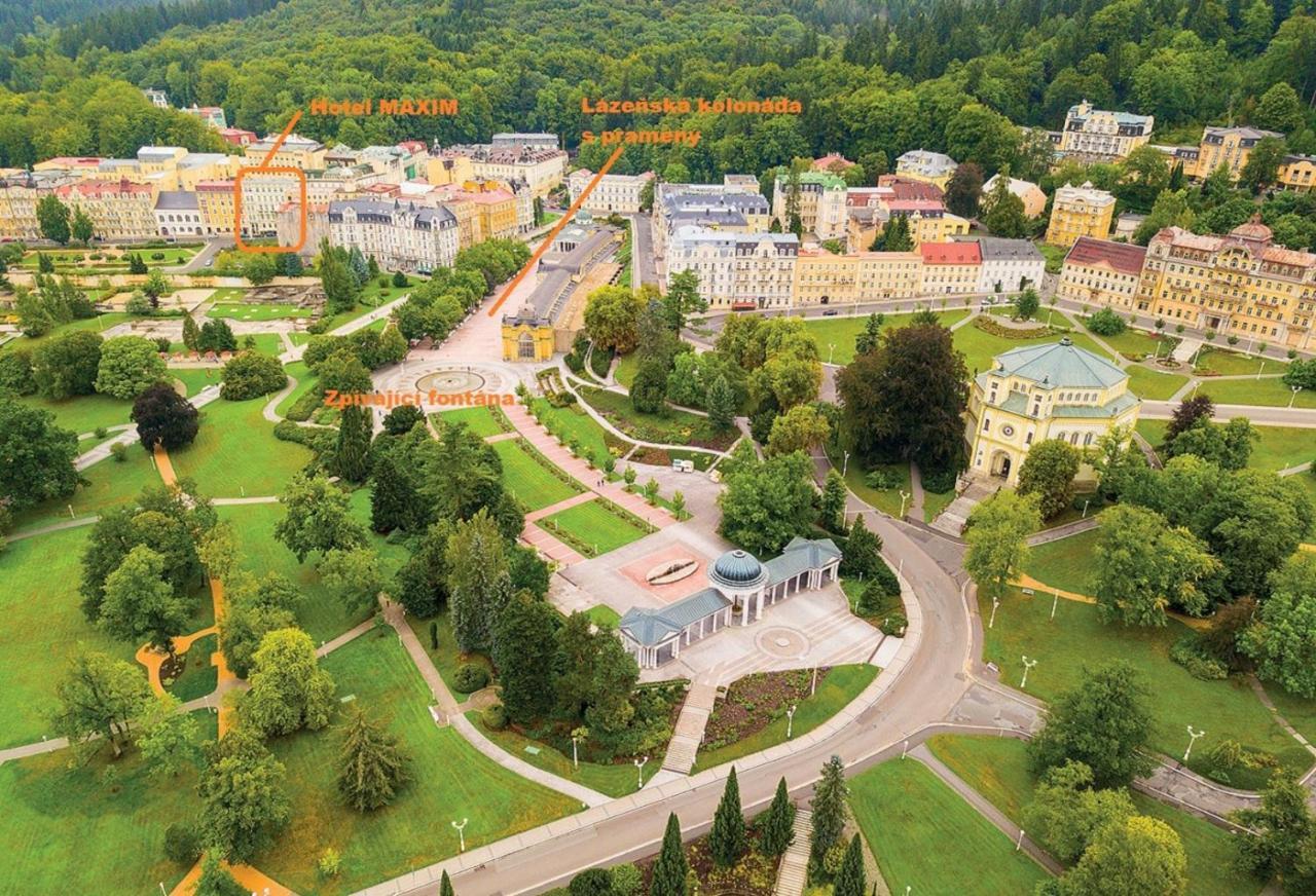 Hotel Maxim Marianske Lazne Luaran gambar