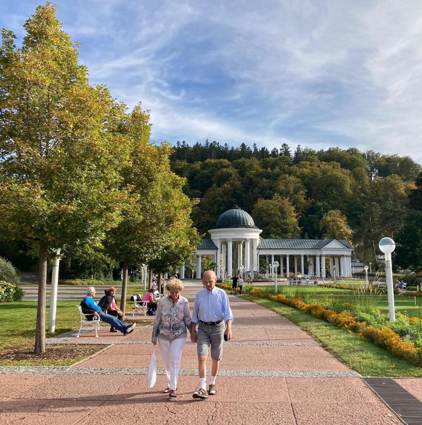 Hotel Maxim Marianske Lazne Luaran gambar